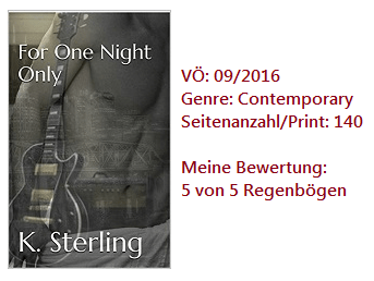 For One Night Only - K. Sterling